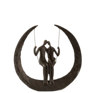 Koppel Op Schommel Poly Donker Bruin?(2485)