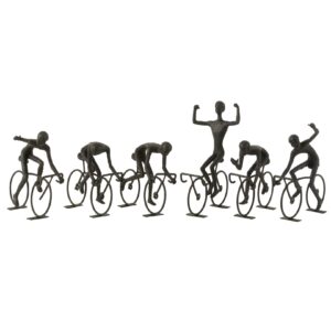 Fietser  Poly/Metaal Zwart Large   (26460)