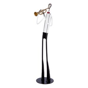 Figure "Orchester",metal, trumpet