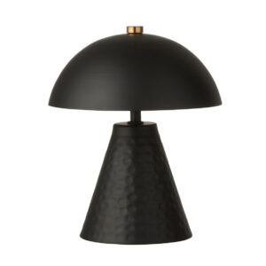 Tafellamp Paddenstoel Ijzer Zwart (58419)