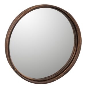 Plateau Spiegel Rond Rotan Large (91329)