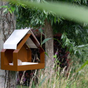 The Barn - Bird feeder - Wall -Brown/white-