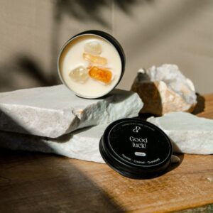 Geluksblikje: Good Luck - Succes/overvloed/groei