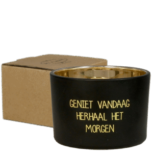 SOJAKAARS - GENIET VANDAAG HERHAAL HET MORGEN