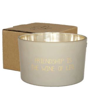 SOJAKAARS  MAT - FRIENDSHIP IS THE WINE OF LIFE