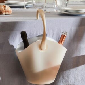 Wijnkoeler in thermoplastische hars, ijs.