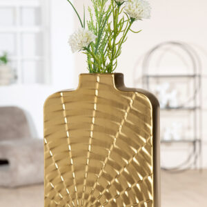 Vase "Sunny"ceramics, gold