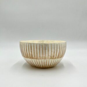 Salad bowl jacinta gold paint D18cm