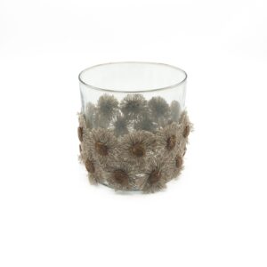 Hurricane natural flower D10cm