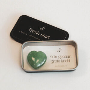 Geluksblikje: Fresh start - kansen/optimisme/voorspoed