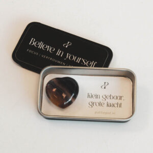 Geluksblikje: Believe in yourself - Focus/vertrouwend/helderheid