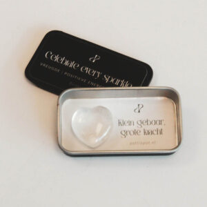 Geluksblikje: Celebrate every sparkle - Vreugde/positieve energie/vieren