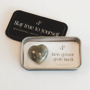 Geluksblikje: Stay true to yourself  - Bescherming/inzicht/ontprikkelen