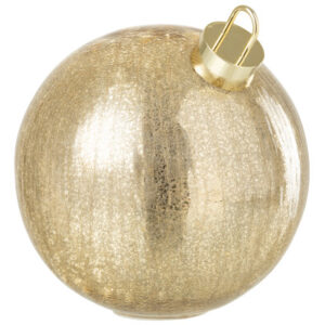 Kerstbal Led Glas Goudkleurig Large (57167)