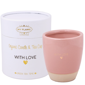 SOJAKAARS IN THEEKOP - WITH LOVE