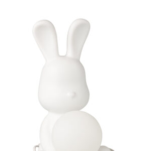 Lampje Konijn Polyresin Wit (60275)