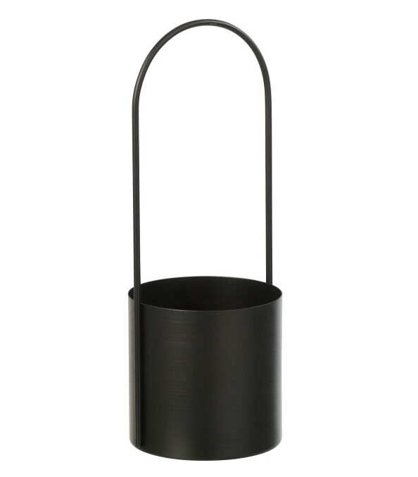 Bloempot Ijzer Zwart Medium (62427)