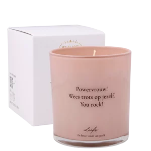 SOJAKAARS - POWERVROUW! WEES TROTS - GREEN TEA TIME