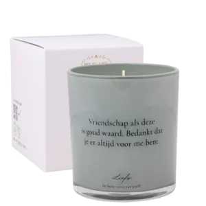 SOJAKAARS - VRIENDSCHAP ALS DEZE IS GOUD WAARD - JASMINE LUXE