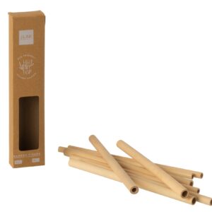 Doos 8xrietjes Bamboe Naturel (10790)